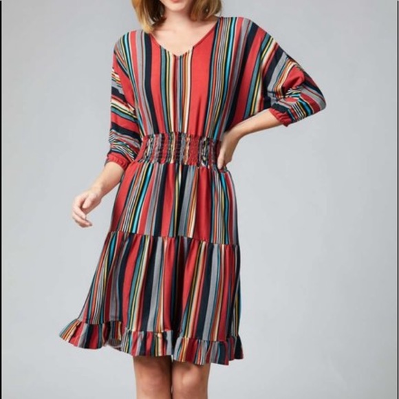 Striped Dress - Picture 2 of 7